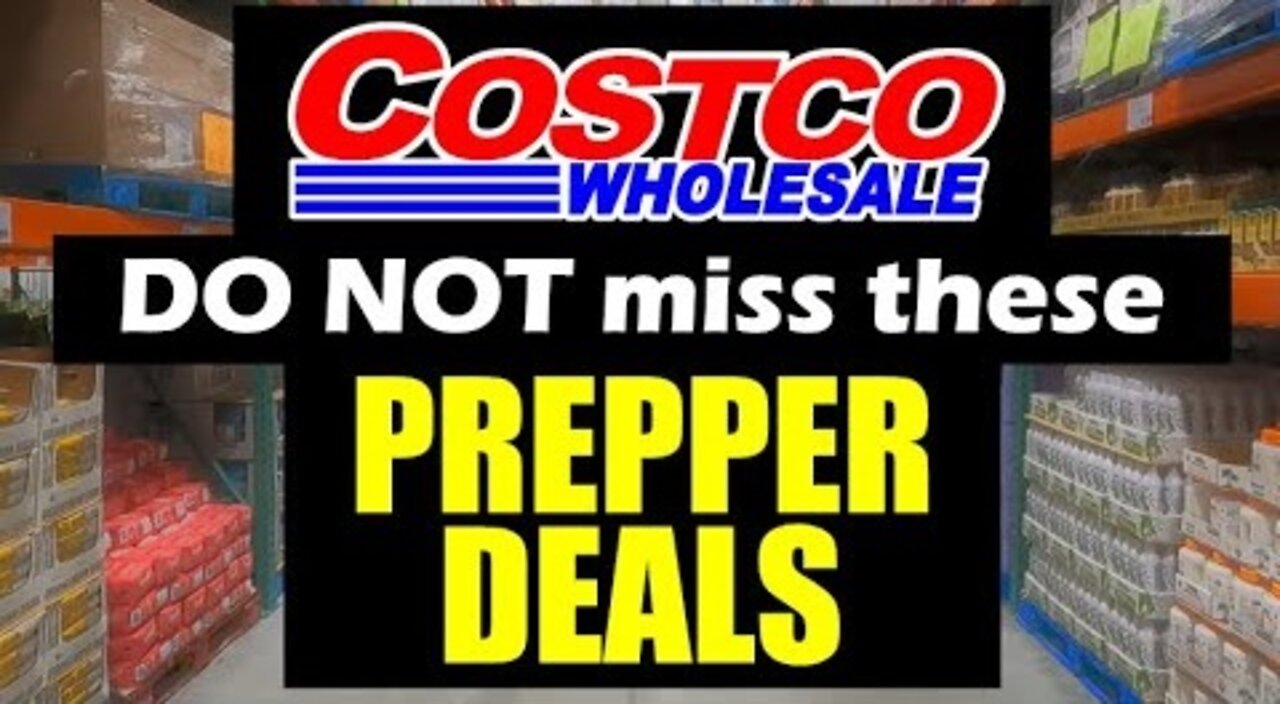 GREAT prepper deals at Costco – Get Shopping!