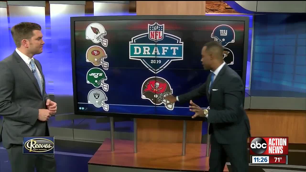 Who will the Bucs pick at 5th?
