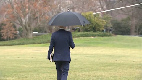 Biden departs to Delaware beach house...