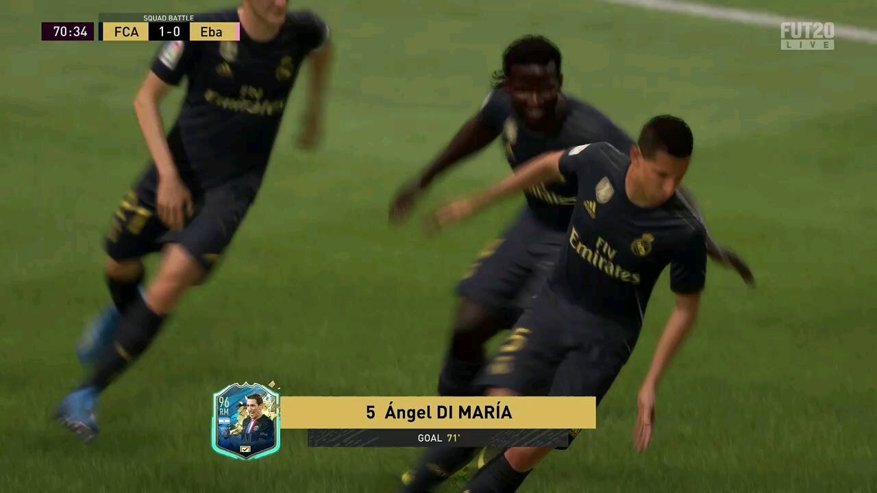 Fifa20 FUT Squad Battles - Angel di Maria goal