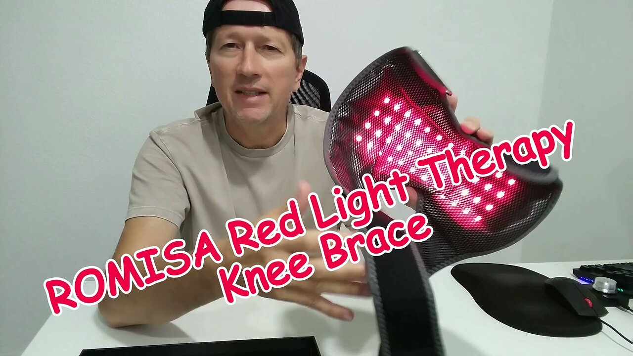 ROMISA Red Light Therapy Knee Brace Review | 660nm & 850nm Infrared Therapy Unboxing