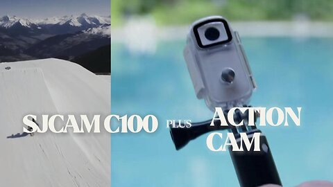 SJCAM C100 Plus Action Camera 4K 30M Waterproof 2.4G WiFi Sport Action Cam