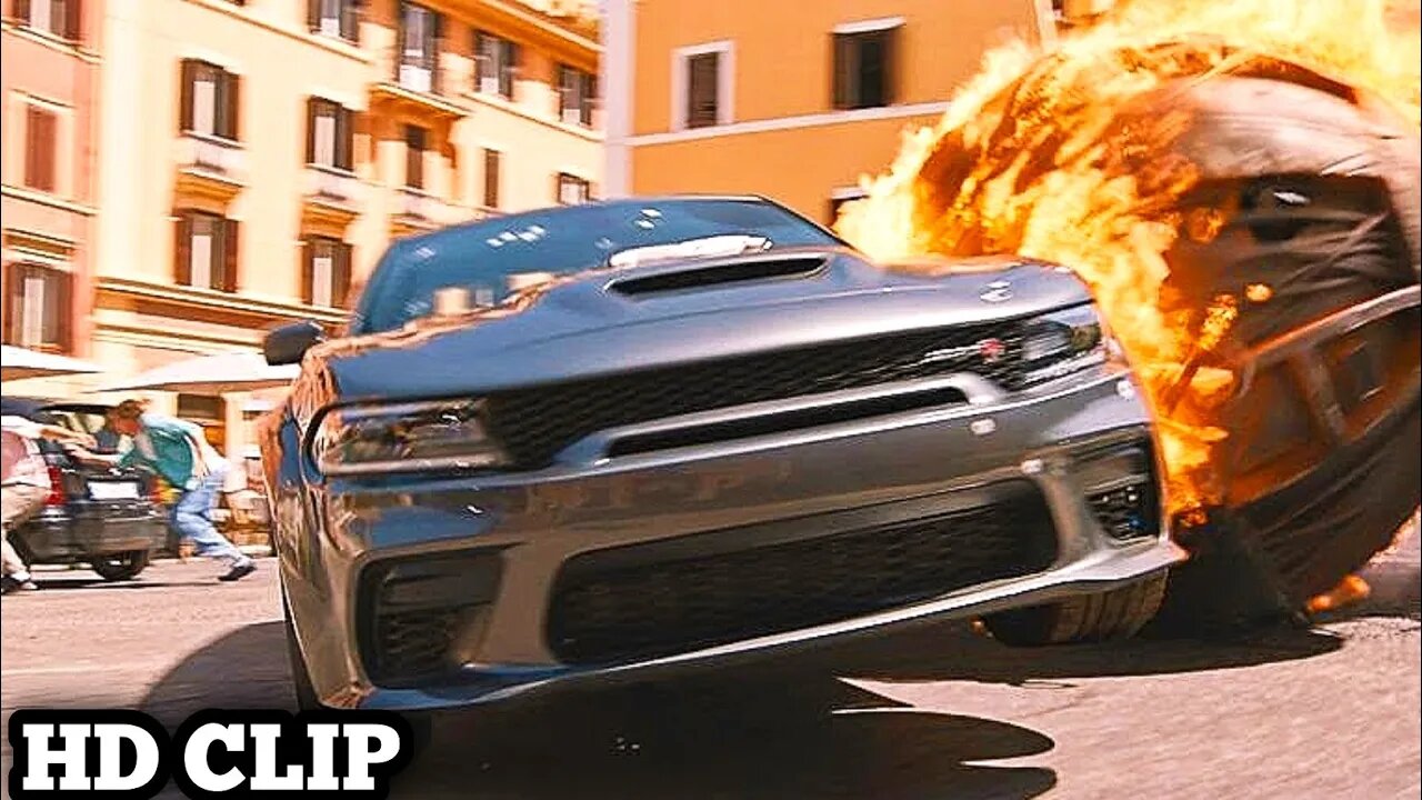 Rolling Bomb in City [HD CLIP] - Fast X movie scene - New hollywood movie @UniversalPictures