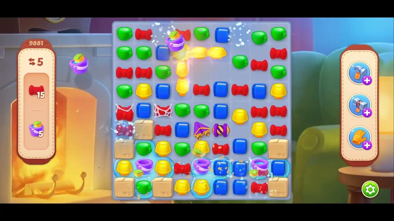 Playrix Homescapes Gameplay Walkthrough Level 9881