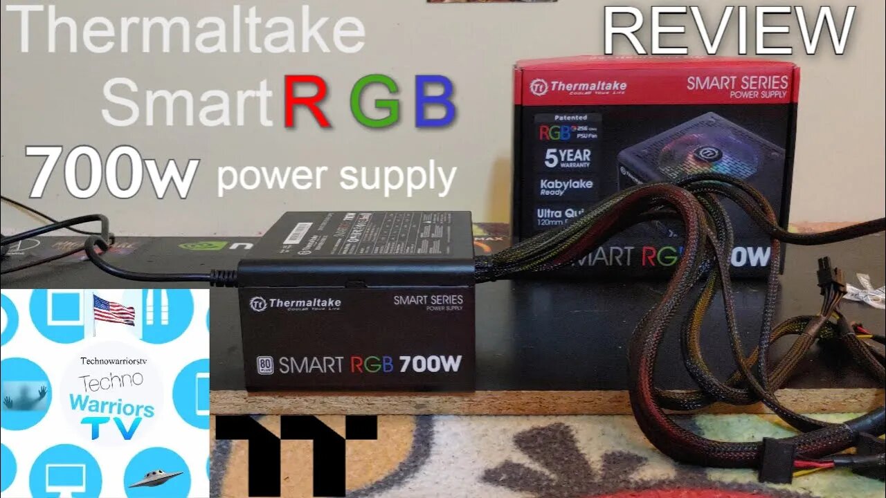 Thermaltake Smart RGB 700W power supply Review