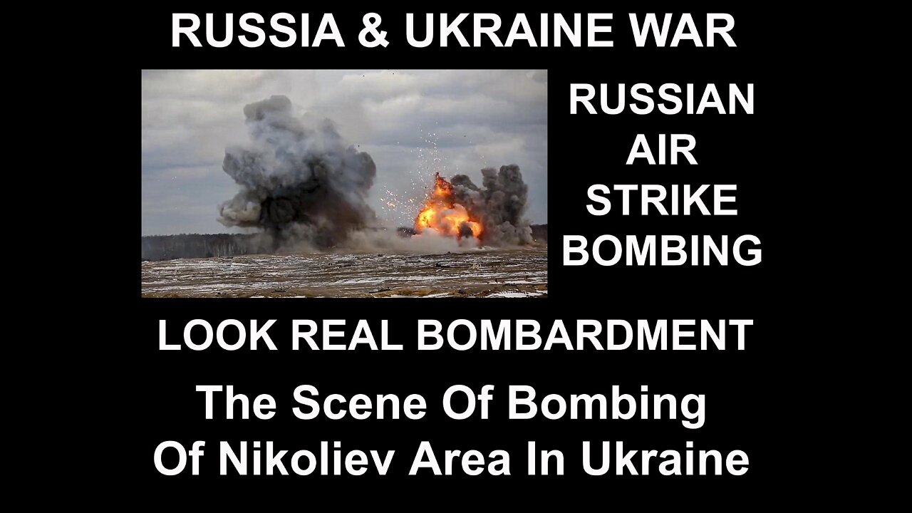 Look Real Scene Of Bombardment Of Nikoliev Area In Ukraine