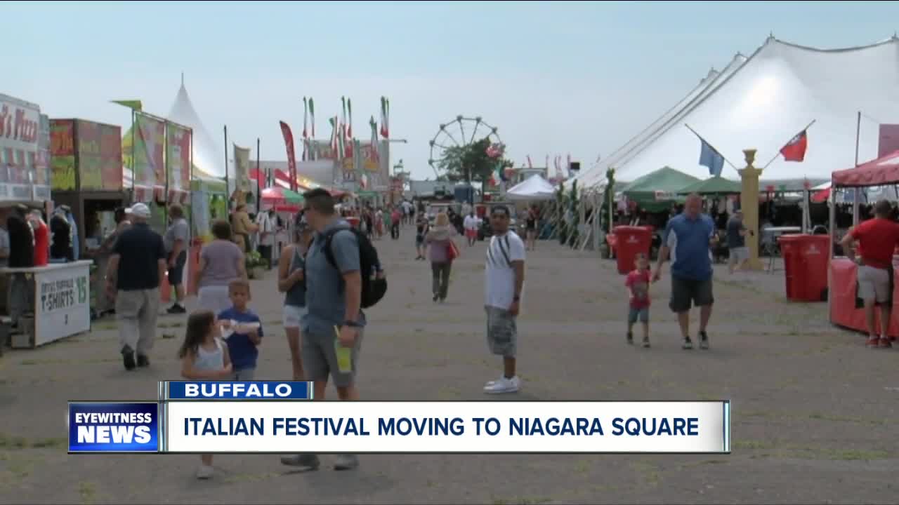 Italian Festival moving to Niagara Square