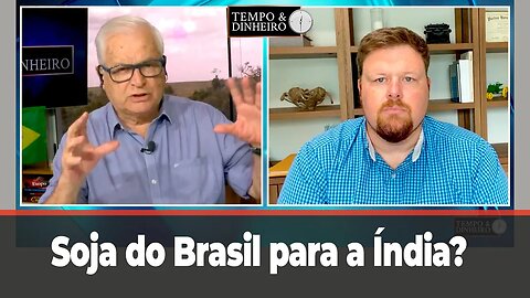 Soja do Brasil para a Índia? É preciso buscar outros mercados , avalia Aaron Edwards