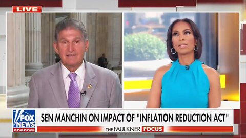 Fox Anchor Loses It During Joe Manchin Interview, Explodes