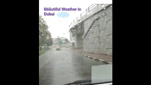 Beautiful weather in Dubai