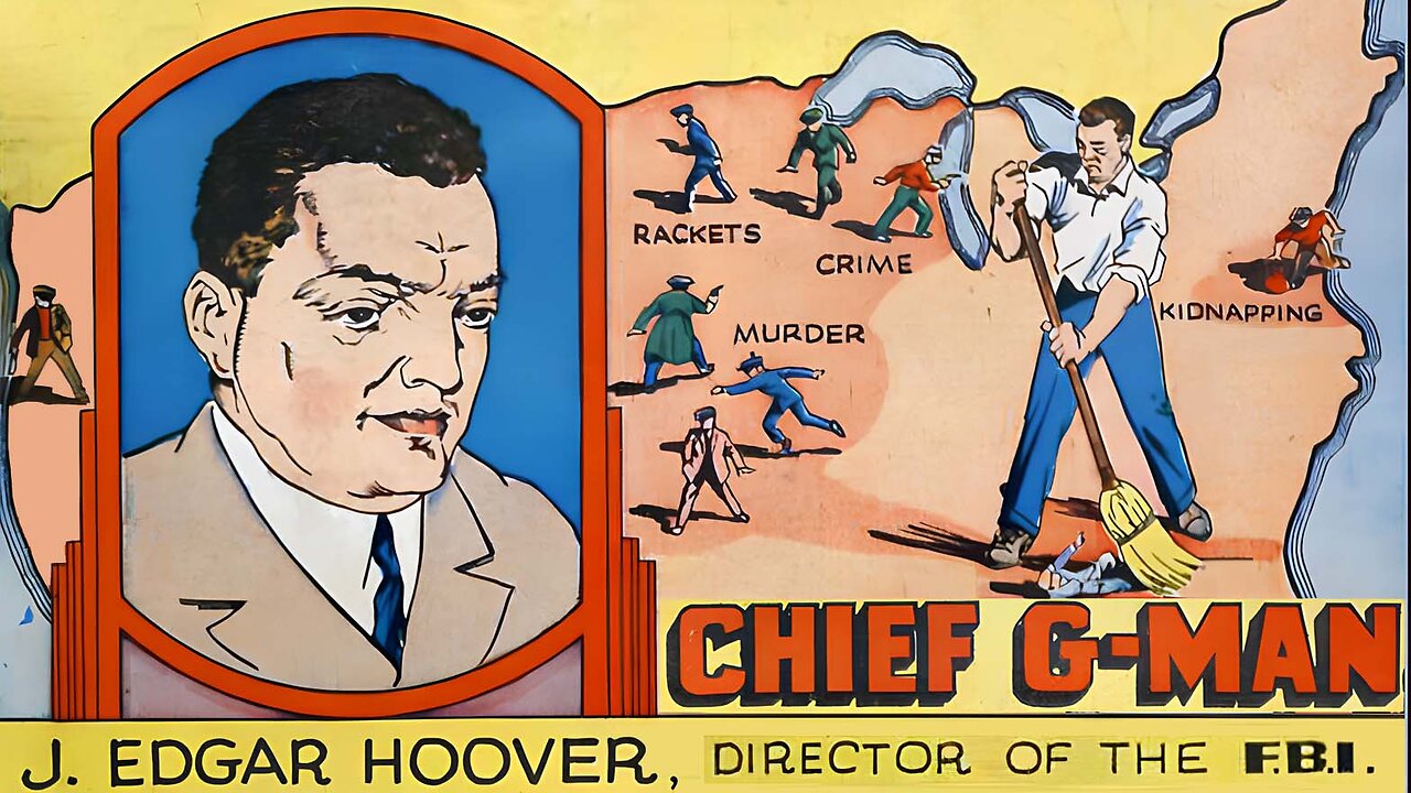 CHIEF G-MAN, J. Edgar Hoover