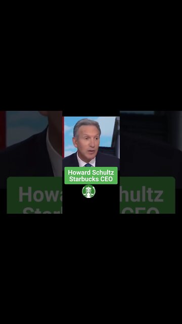 Starbucks CEO Defends Himself For Being Successful