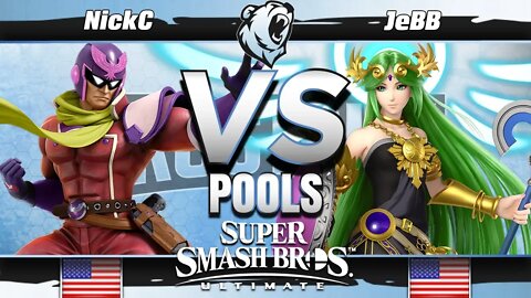 NickC (Captain Falcon) vs. JeBB (Palutena) - Ultimate Phase 2 Pools - Frostbite 2019