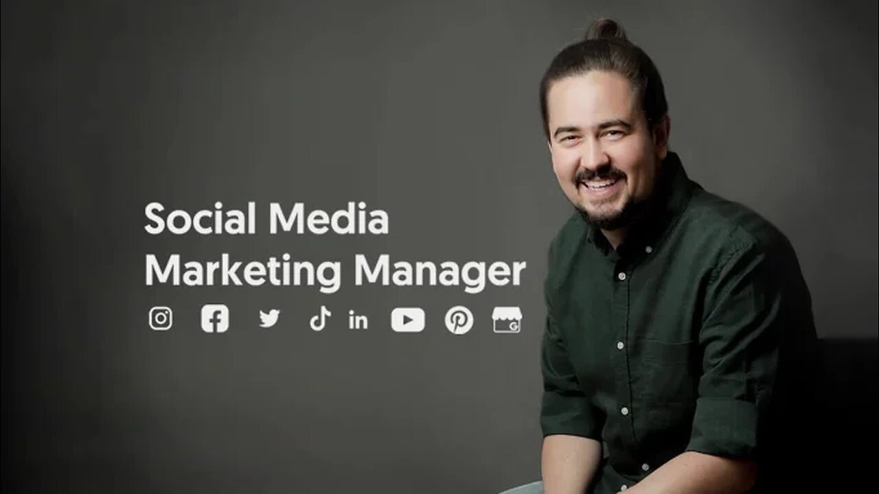 I will be your social media marketing manager