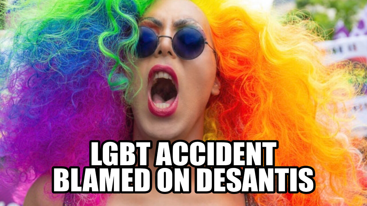 Liberals Blame Ron DeSantis For a Vehicle Running Over Pride Parade Marchers