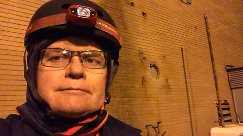 Night ride on the rans recumbent