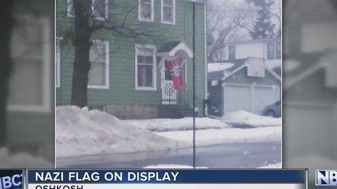 Neighbors Upset Over Nazi Flag