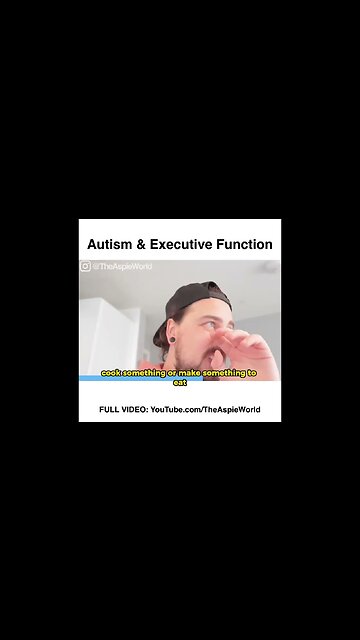 Autism And Executive Function @TheAspieWorld #autism #shorts #actuallyautistic