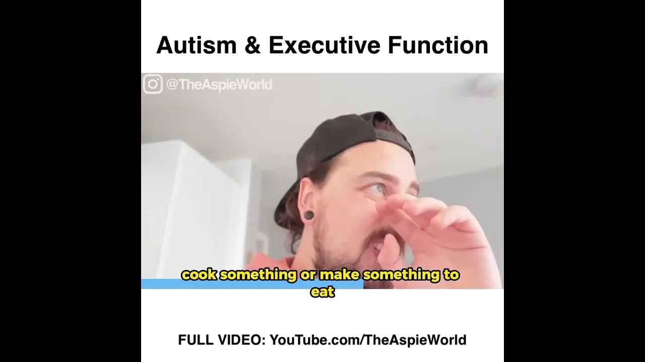 Autism And Executive Function @TheAspieWorld #autism #shorts #actuallyautistic