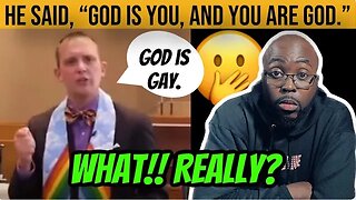 "God is Gay" said the Preacher. [Pastor Reaction]