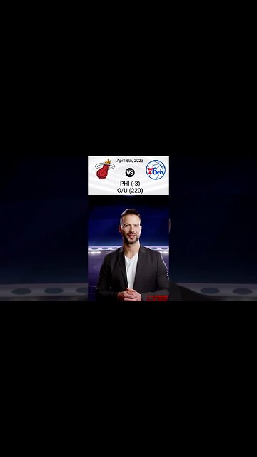 #Heat vs #Sixers #NBA #freepick by Ryan #Ai #sportsbetting #bettingtips #betting #shortsvideo