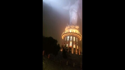 Night at the Panecillo in Quito Ecuador 🇪🇨