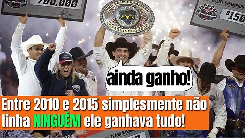 Silvano Alves era o melhor montador indiscutivelmente entre 2010 e 2015 na PBR