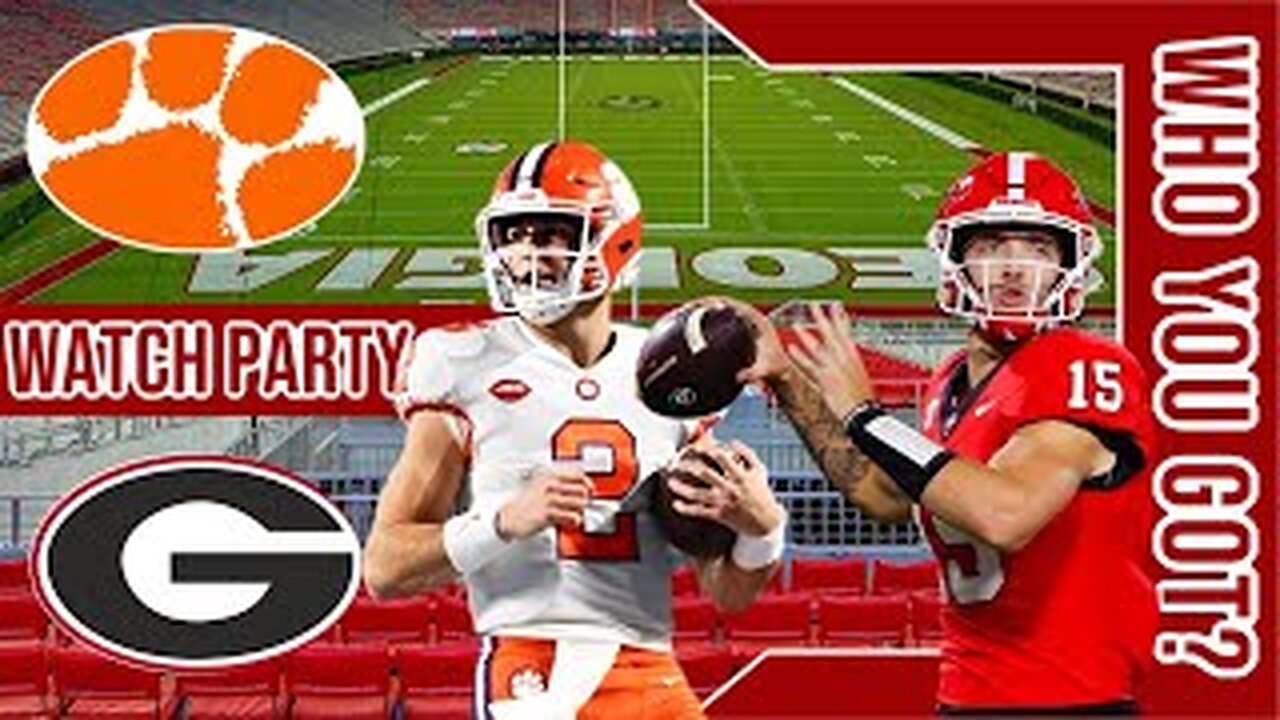 Clemson Tigers vs Georgia Bulldogs | Live Play by Play & Reaction Stream | 2024 SEC GM1