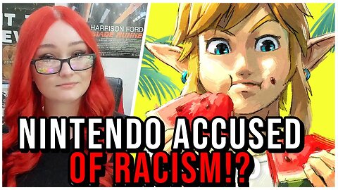 Link Is Racist!? Nintendo Magazine Artwork INSANELY Attacked Because Link Is Eating Watermelon