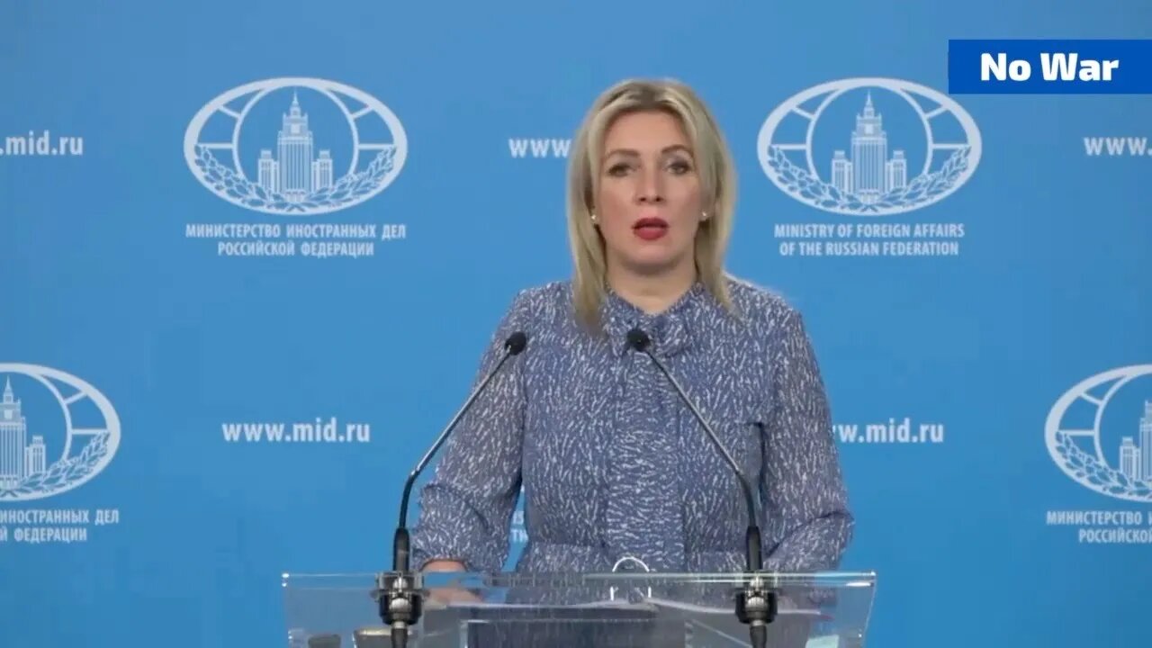 Instead of fair competition, the West uses a cudgel and barbarism! Zakharova!!