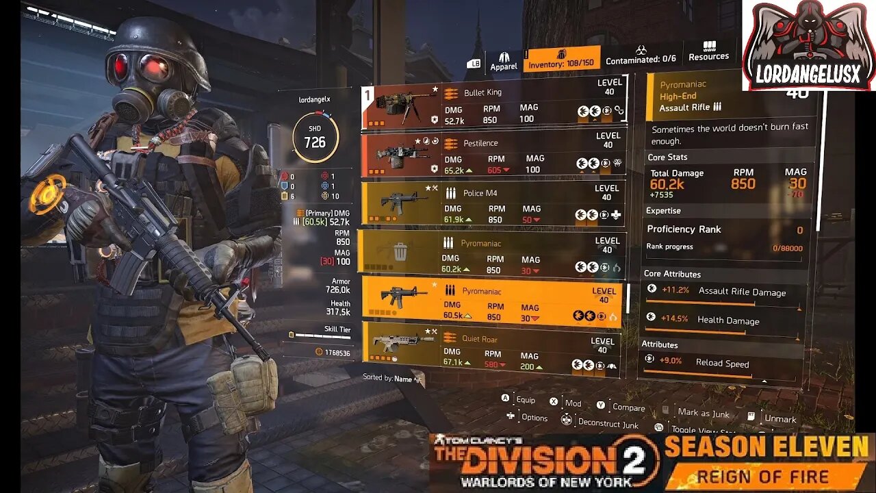 THE DIVISION 2. TEMPORADA 11. FINAL DA TEMPORADA, Cacando o cano de fogao