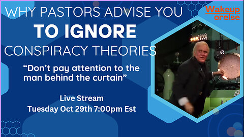 Why Pastors Advise You To Ignore Conspiracy Theories