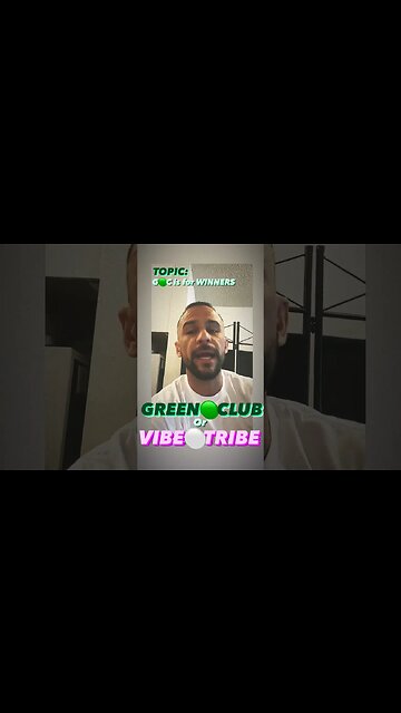 Green Circle for WINNERS