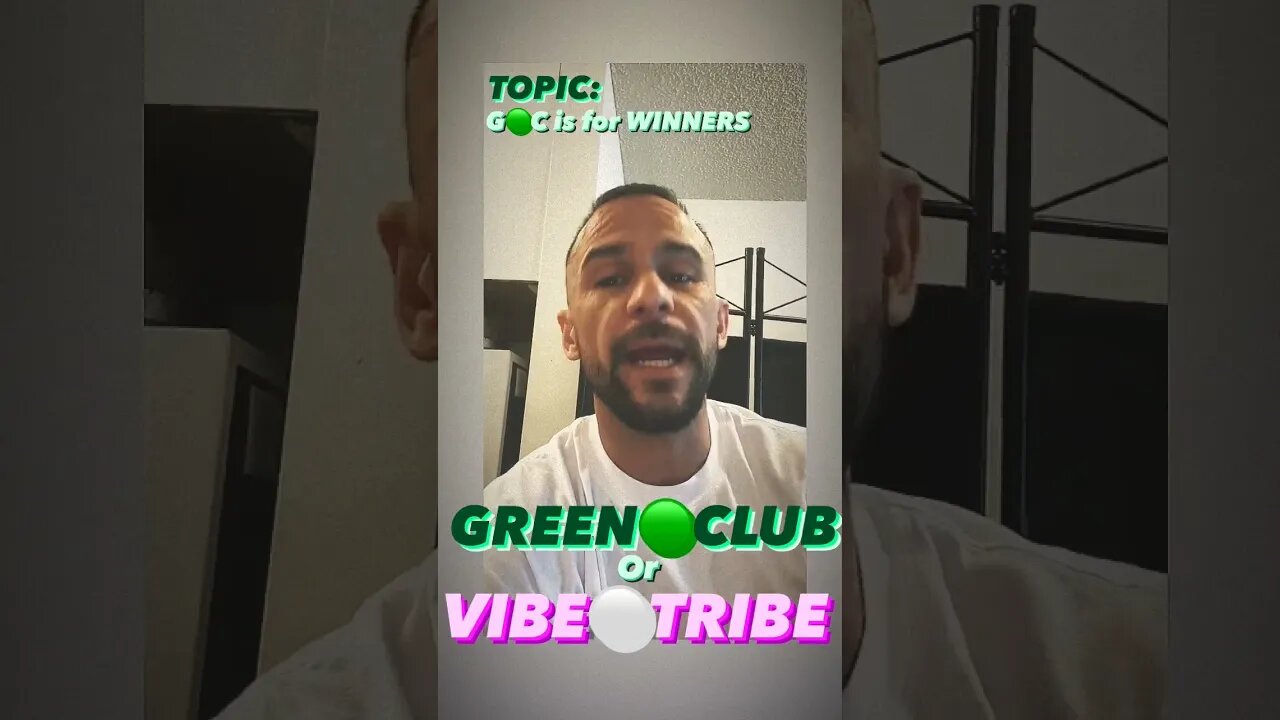 Green Circle for WINNERS