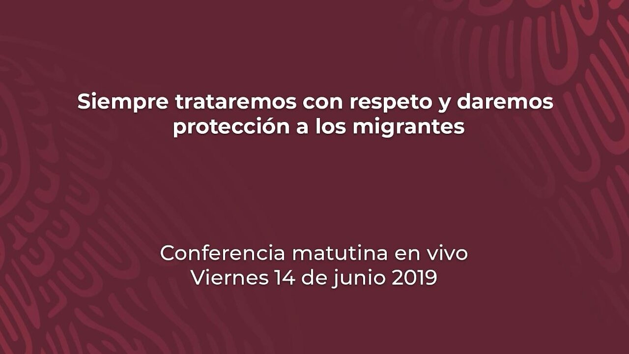 Informe del plan para atender el flujo migratorio.