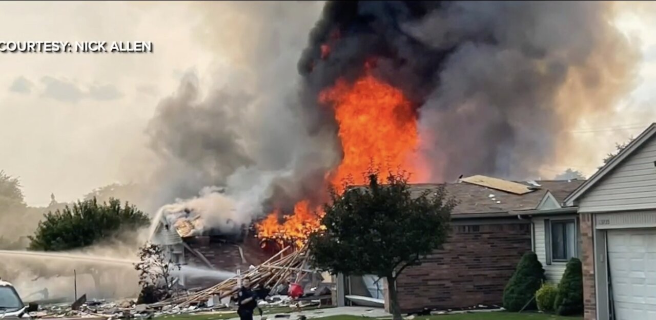 One dead after house explosion in Warren; several homes damaged