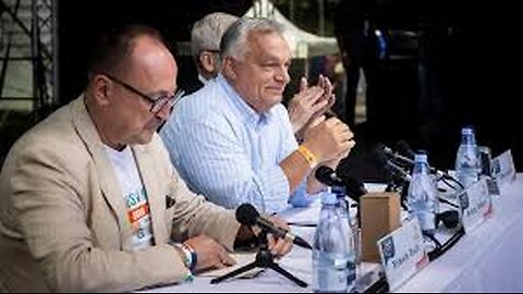Hungary's nationalist leader warns of EU's demise and backs Trump in anti-Western speech.