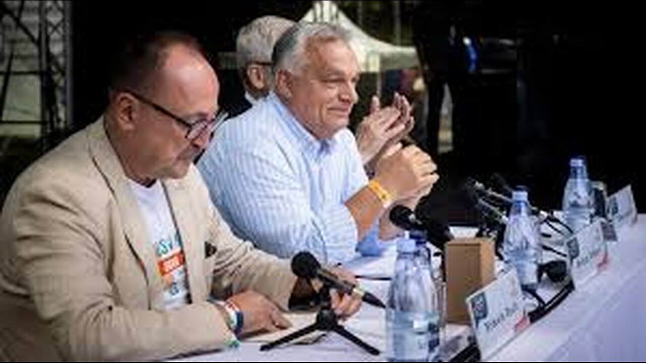 Hungary's nationalist leader warns of EU's demise and backs Trump in anti-Western speech.