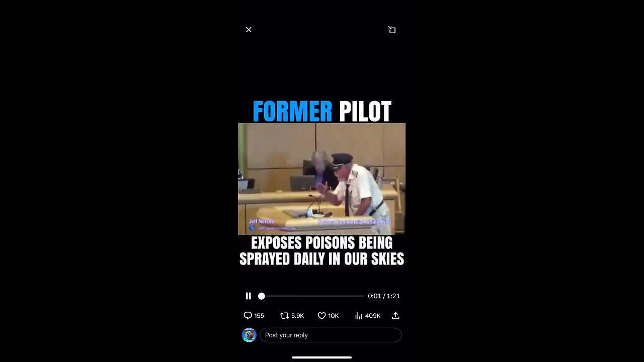 Former pilot exposes being sprayed daily in our skies.