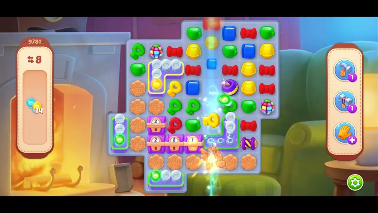 Playrix Homescapes Gameplay Walkthrough Level 9781