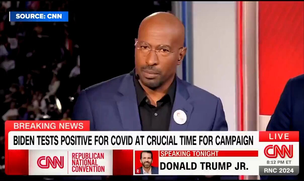 Van Jones: "A bullet couldn't stop Trump. A virus just stoped Biden“