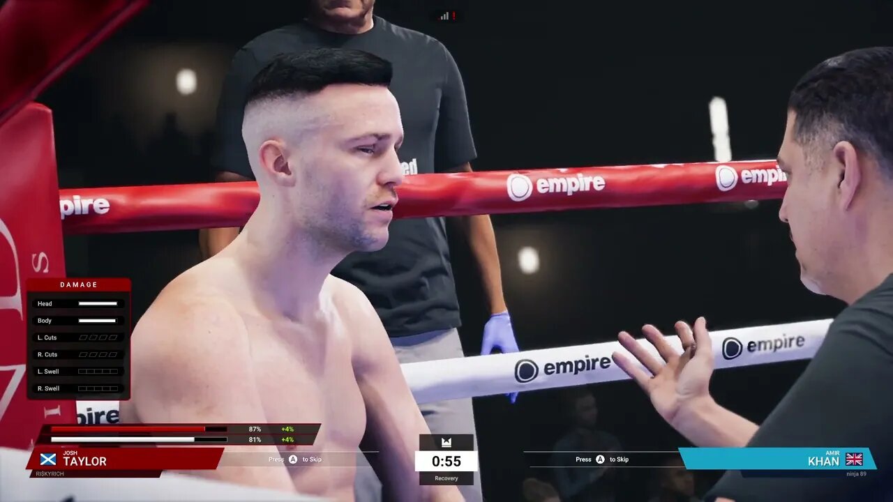 Undisputed Boxing Online Josh Taylor vs Terrence Crawford - Risky Rich vs ninja 89