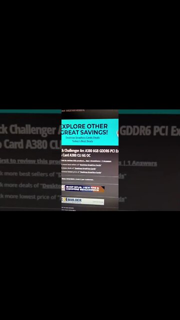 Intel Arc A380 Coming Soon