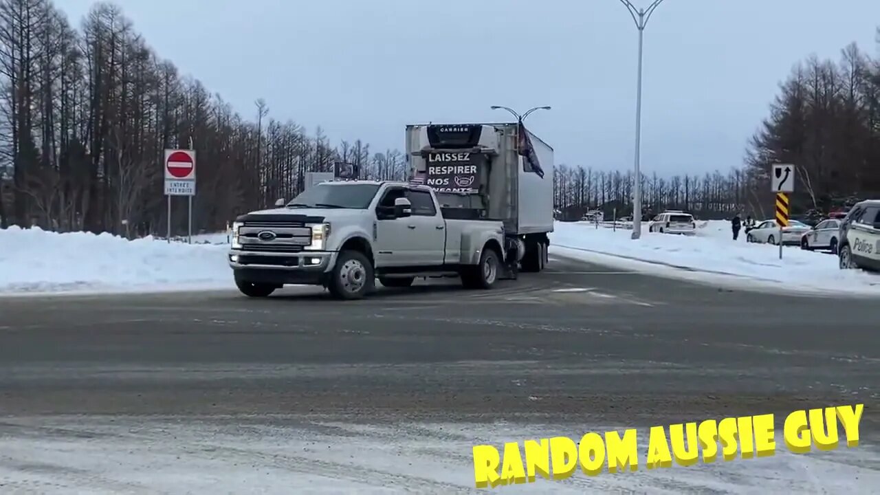 🇨🇦 QUEBEC CANADA 🇨🇦 PARTY HARD IN RESPONSE TO TRUDEAU - FREEDOM CONVOY CANADA 2022