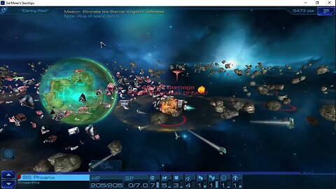 Sid Meier's Starships; easy POTATO gameplay, part 7; epic scale map, ship repair faction, econ lead.