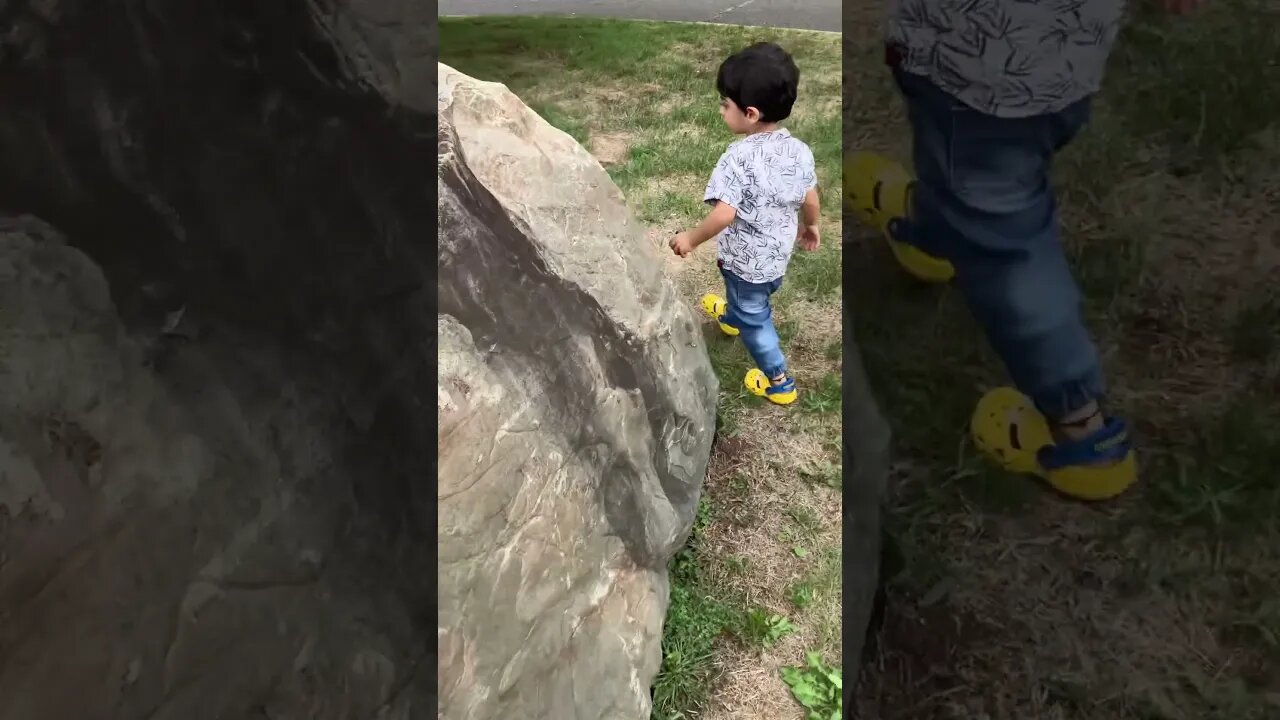 Push the stone #shortsvideo #shortvideo #trending #viral #kids #funny #funnyvideo #fun