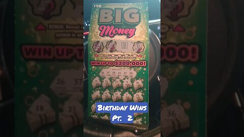 Birthday Wins Pt. 2 | Buy-U Scratchers | Louisiana Lottery