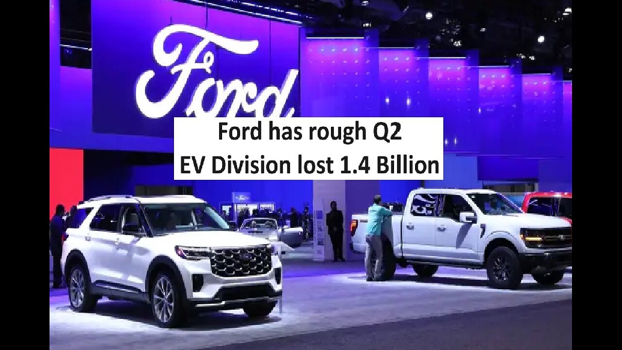 Ford stock drops after missing Q2 earnings