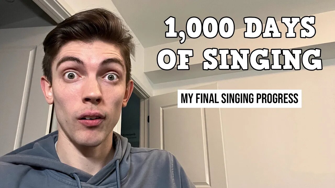 I Sang for 1,000 Days in a Row (and here's my progress)