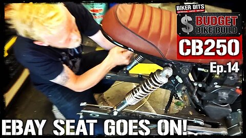 CB250 Build - Ebay Seat - Ep.14